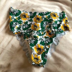 XL high waisted swim bottoms